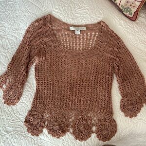 Crochet beautiful top. Size small